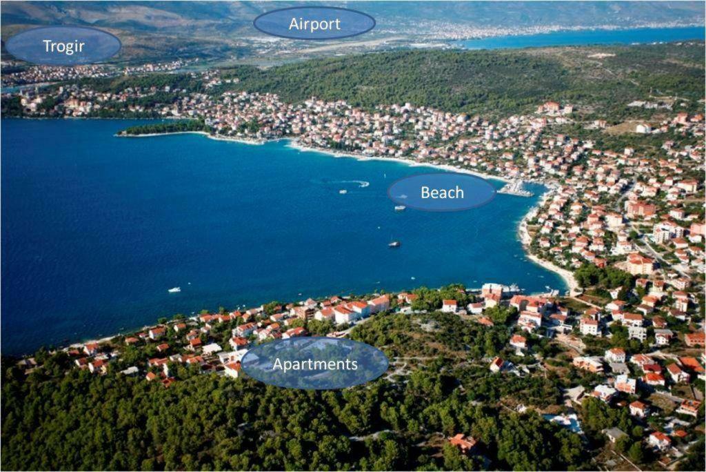 Apartman Tamara Trogir Exteriér fotografie